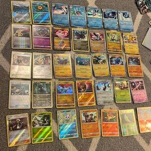A LOT shiny pokemon cards 36 cards bundle